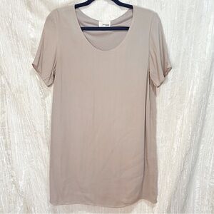 Wilfred Beige Mini Dress